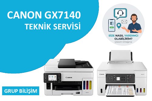Canon GX7140 yazıcı servisi Ankara
