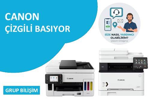 Canon yazıcı çizgili basıyor sorunu