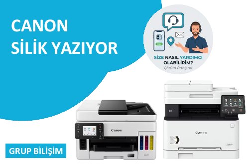 Canon yazıcı silik yazıyor sorunu