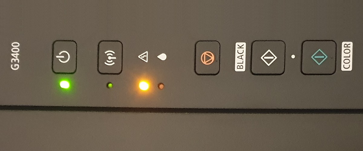 Canon Yazıcı Turuncu Işık Yanıp Sönme Sorunu