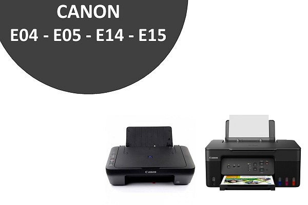 Canon Pixma E04, E05, E14 ve E15 Hataları ve Çözümleri 