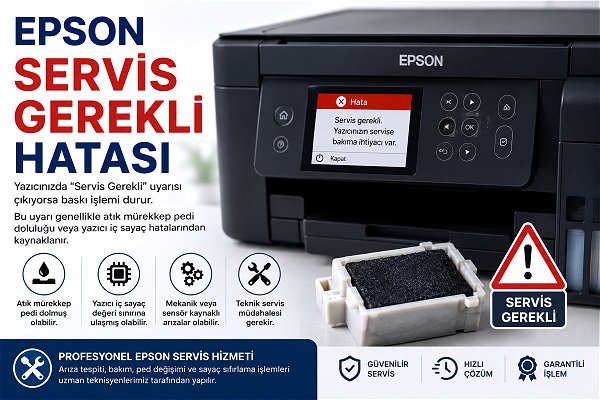 Epson servis gerekli hatası