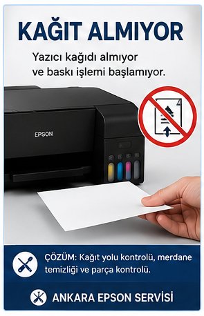 Epson Yazıcı Kağıt Almıyor