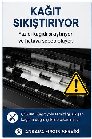 Epson Yazıcı Kağıt Sıkıştırıyor