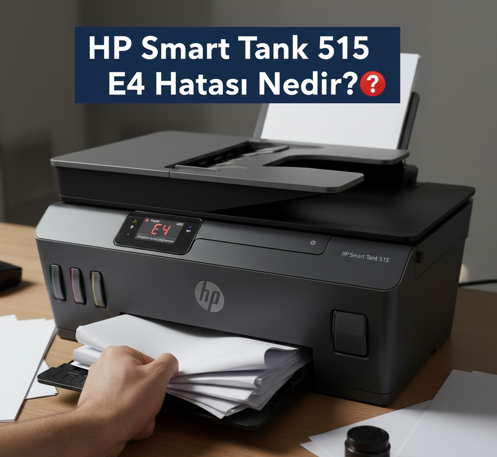 Hp Smart Tank 515 E4 Hatası