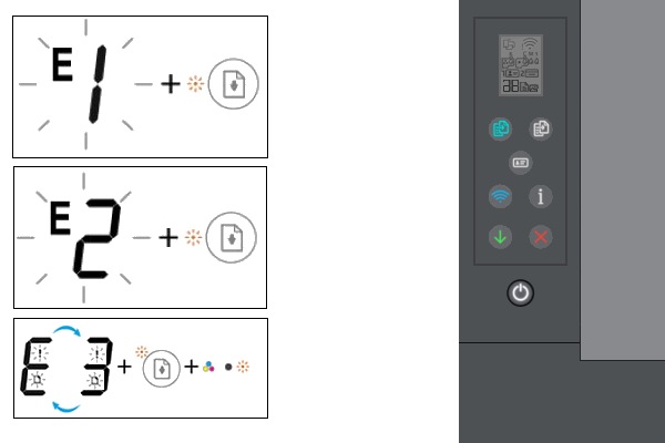 Hp yazıcı E1, E2, E3 hatası nedir nasıl düzeltilir