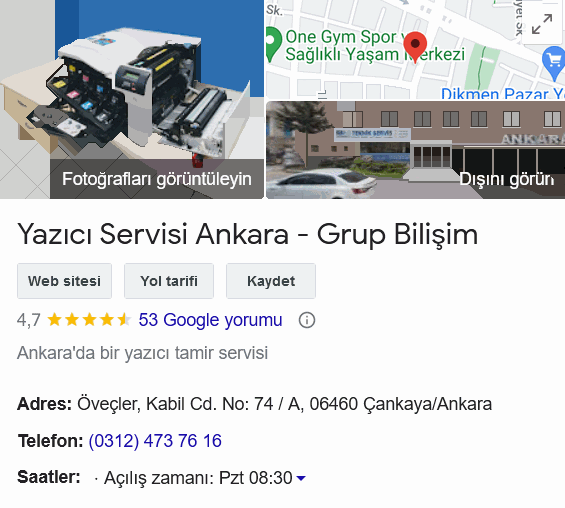 Benq Projeksiyon Tamiri Ankara