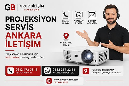Ankara Optoma Projeksiyon Servisi İletişim