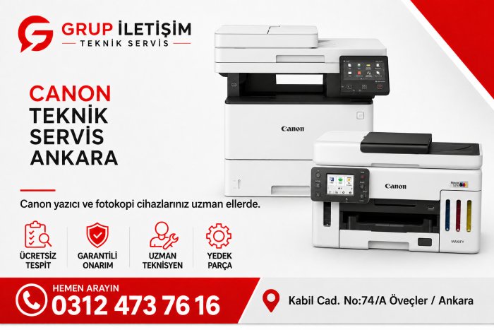 Canon Teknik Servis Ankara